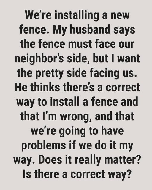The New Fence Started A Bigger Argument Than Anyone Expected