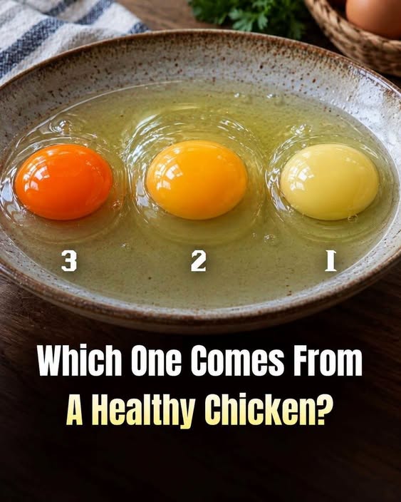 Which Egg Is From The Healthiest Chicken? Choose 1, 2, Or 3 Before Seeing The Answer! 🥚
