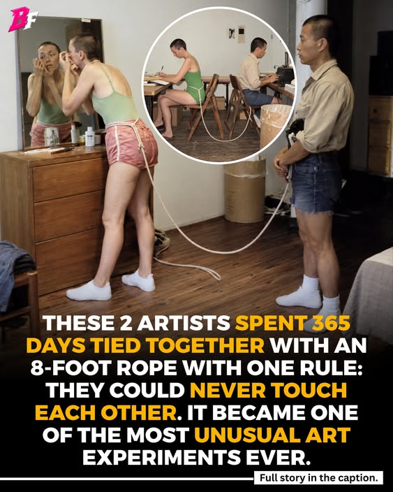 They Were Tied Together by an 8-Foot Rope for an Entire Year — But They Were Never Allowed to Touch