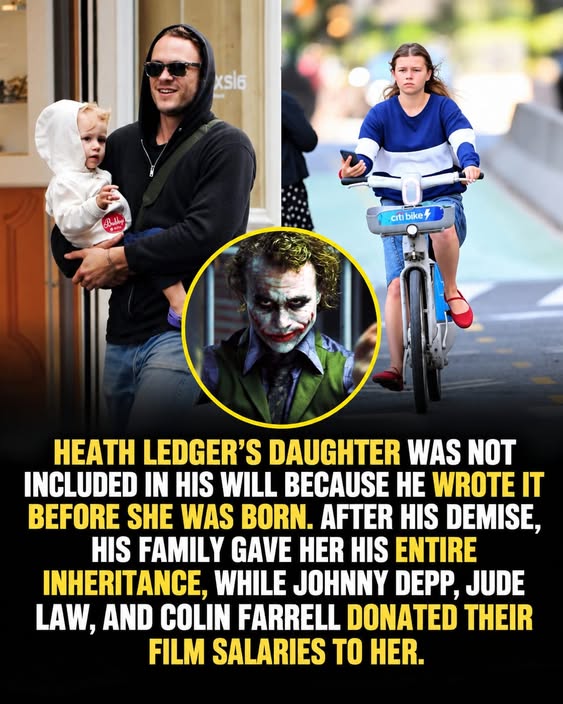 After Heath Ledger’s Death, His Family and Co-Stars Did Something Extraordinary for His Daughter