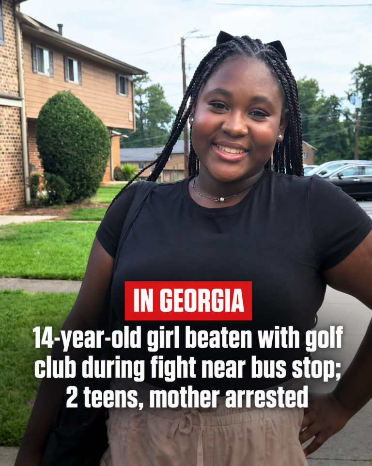 14-year-old beaten with golf club during fight near bus stop; 2 teens, mother arrested