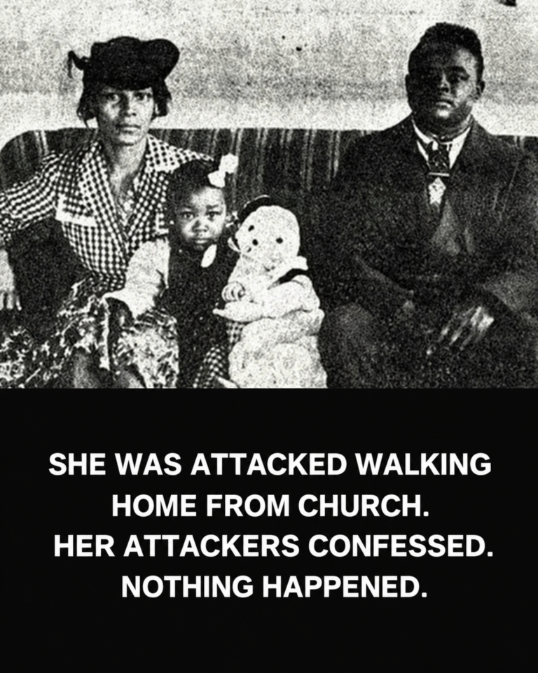 She was walking home from a church service in 1944