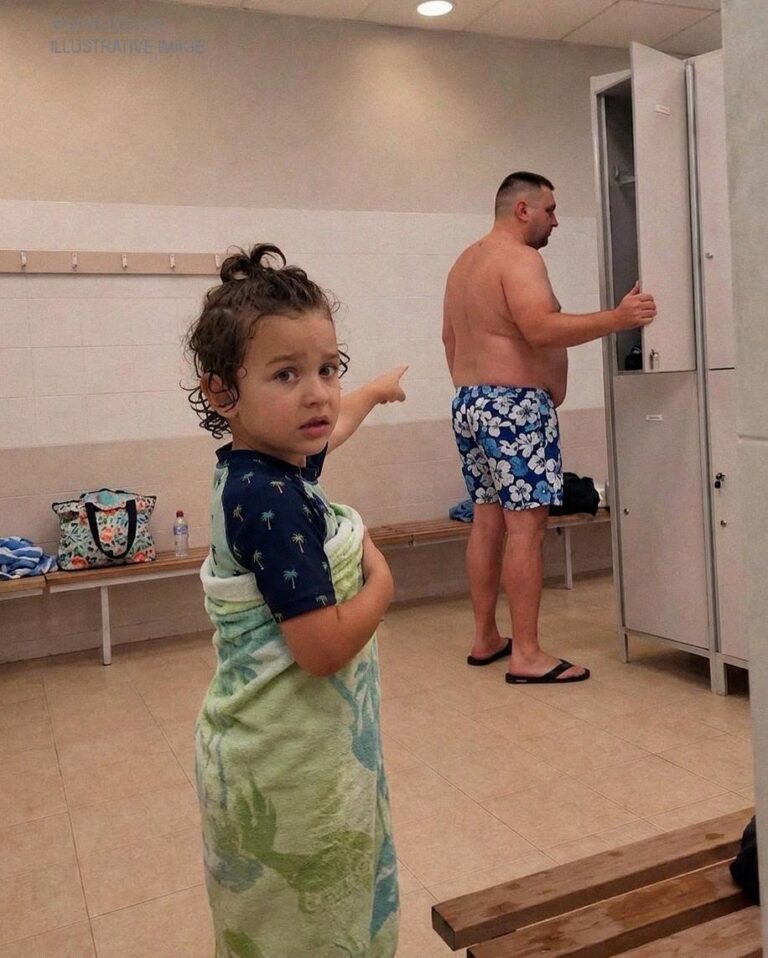 His Son Pointed at a Stranger’s Locker and Whispered, “Daddy, He Has Mommy in There” — Then He Looked Inside
