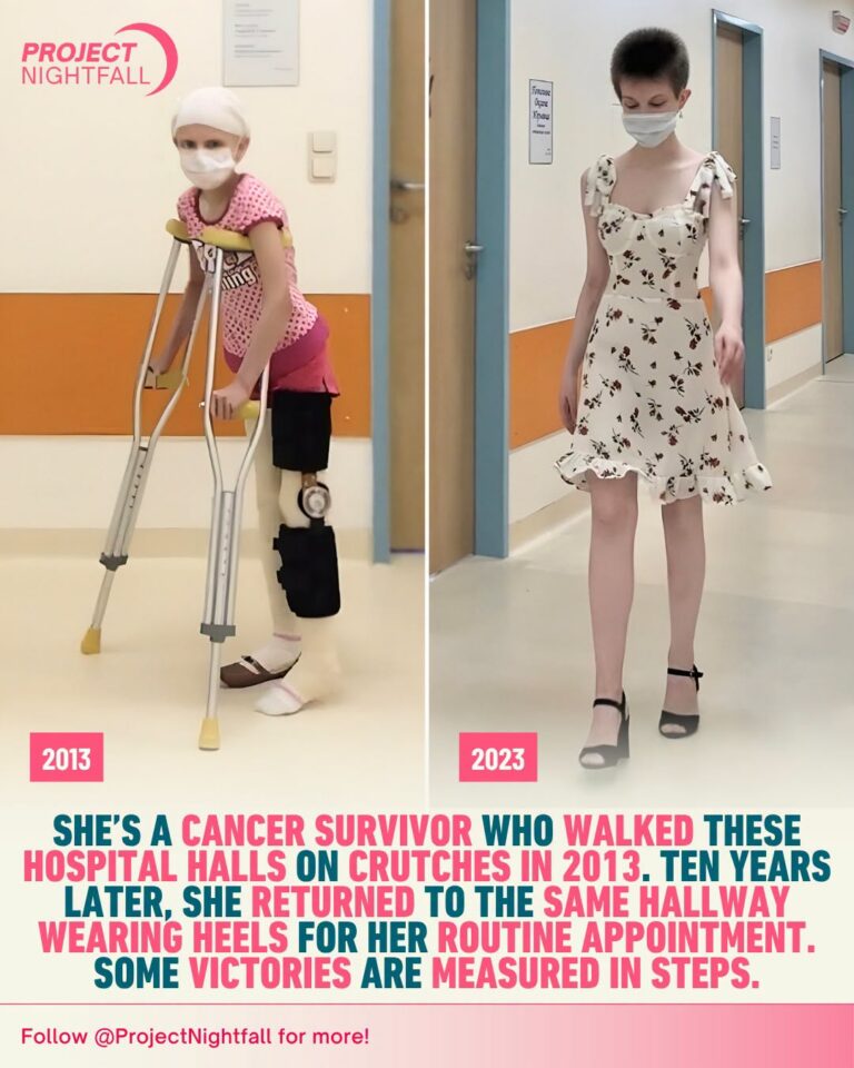 She Walked Into the Same Hospital Years Later Wearing Heels — And Her Surgeon Couldn’t Hide His Smile