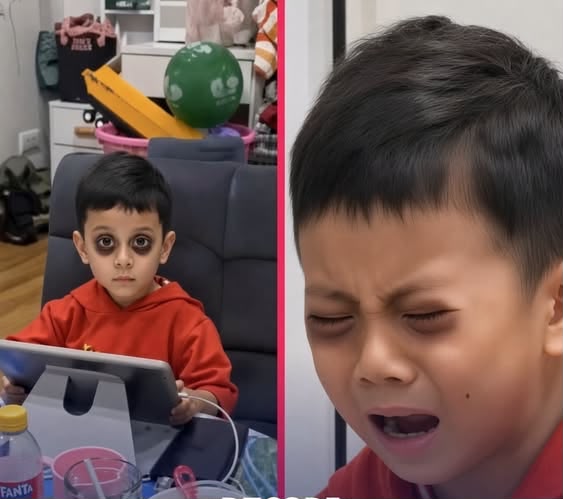 His Son Wouldn’t Put Down His iPad — So Dad Pulled a Funny Trick While He Slept 😅