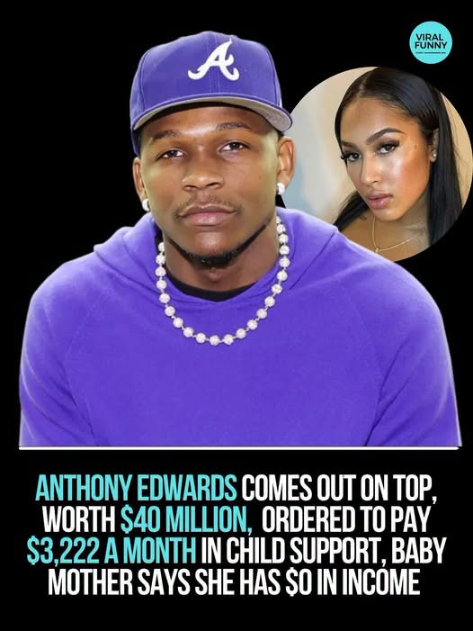 Anthony Edwards’ Reported Child Support Payments Have Sparked Debate