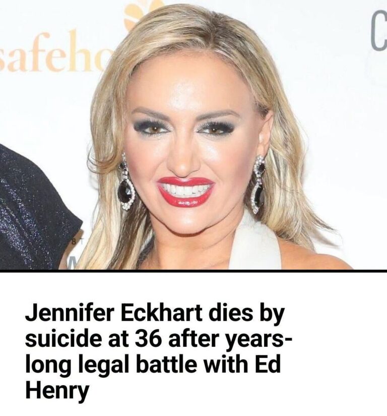 Jennifer Eckhart dies by suicide at 36 after years-long legal battle with Ed Henry