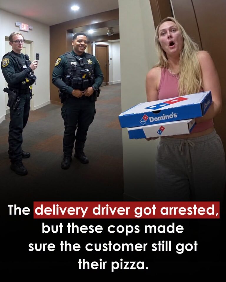 The Driver Was Arrested—But Police Still Made Sure the Pizza Arrived