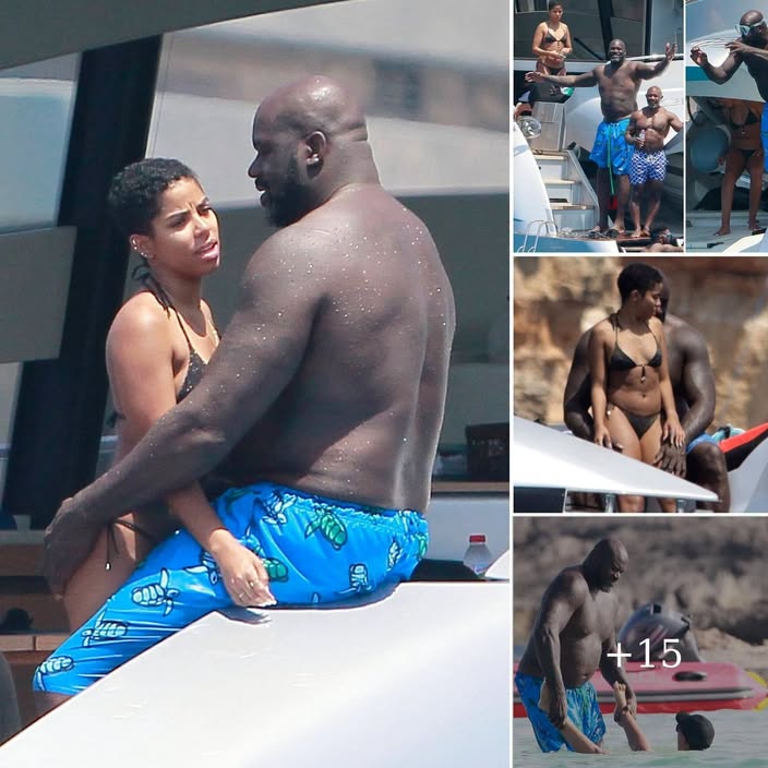 Shaquille O’Neal Spotted Enjoying A Yacht