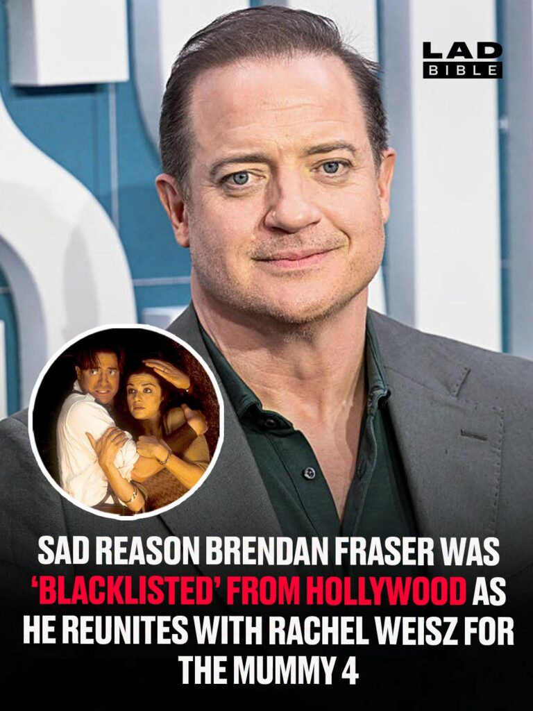 Sad reason Brendan Fraser was ‘blacklisted’ from Hollywood as he reunites with Rachel Weisz for The Mummy 4