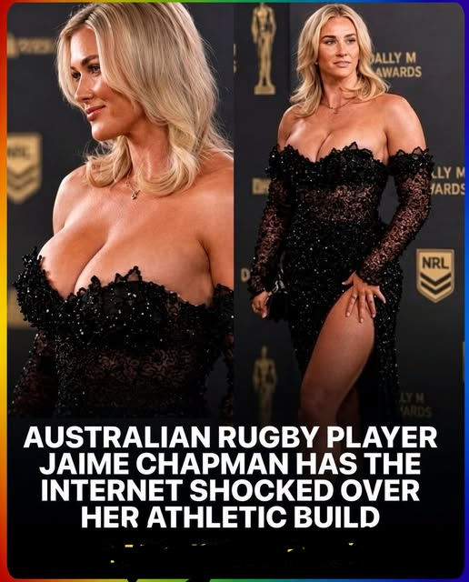 AUSTRALIAN RUGBY STAR JAIME CHAPMAN TURNS HEADS AT 2026 DAL