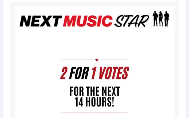 Hey guys. You can vote once a day for free, but if you vote now it counts for two votes!!!! Please help me out!!! Think you so much!!!