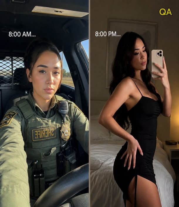 Agent is going viral after posting a video to show what she looks after work