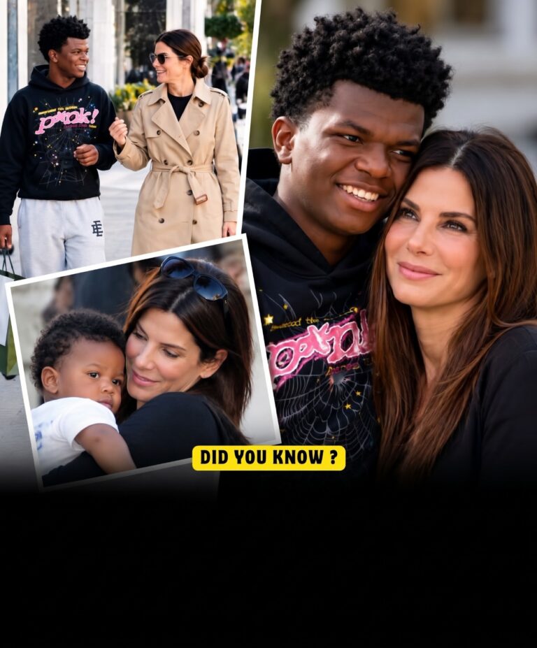 One little boy entered Sandra Bullock’s life—and completely changed