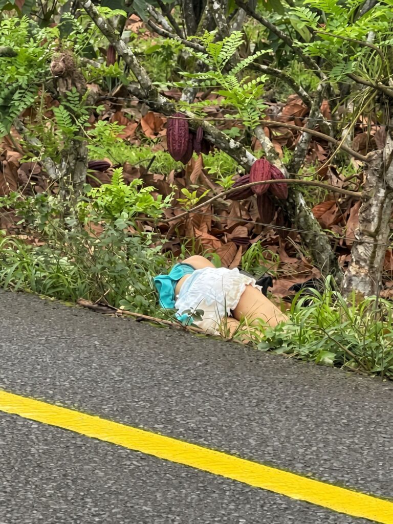 They find this young woman dead simply for being