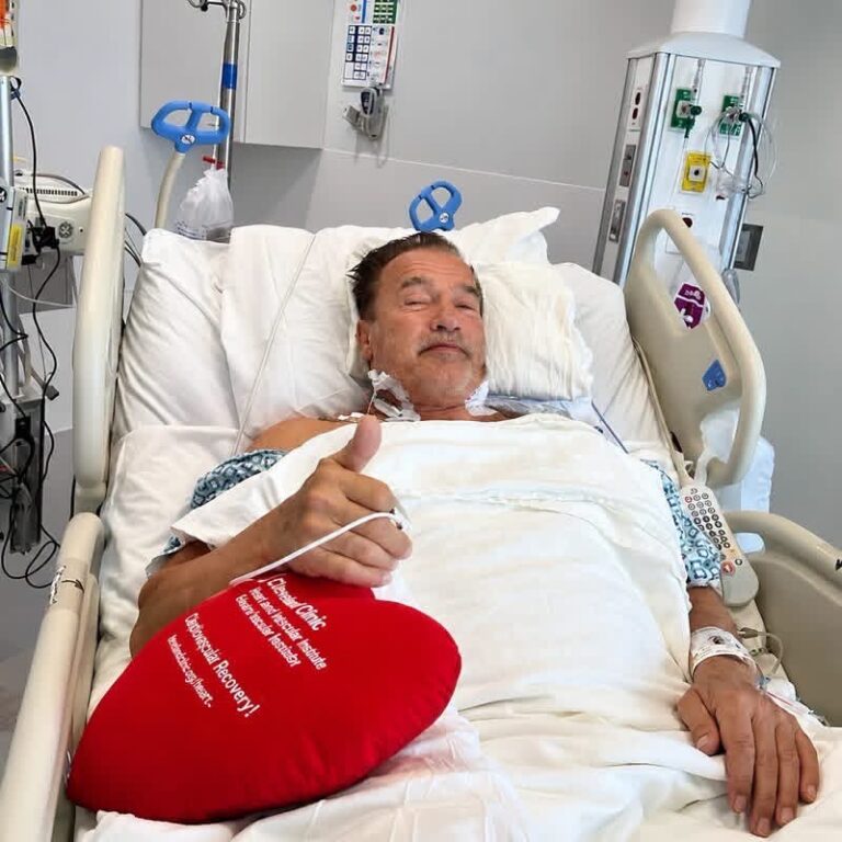 Arnold Schwarzenegger Hospitalized in Critical Condition